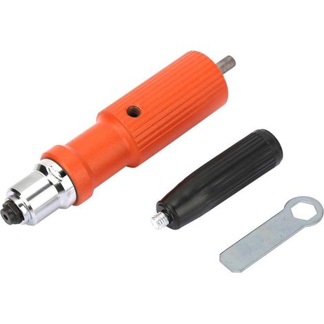 Pince à riveter électrique sans fil, perceuse adaptateur de rivetage, outil de fixation manuel, convertisseur pour rivets, kit de perçage à main (1/5)