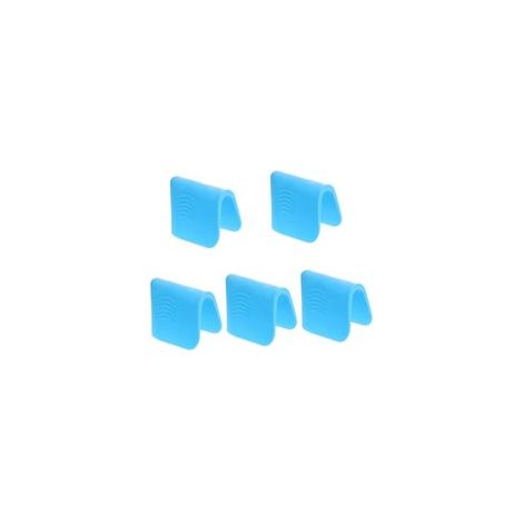 5 Pièces Outil De Beauté Béton Écart Buse D'extension De Calfeutrage Outil De Dépose De Garniture De Levier Nettoyeur Outils De Scellement De Coulis Scrubber Blue Gel De Silice