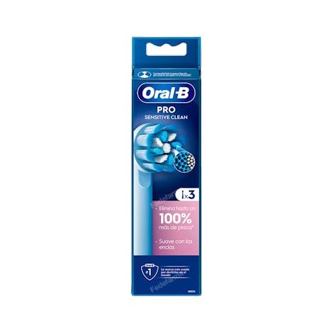 RECAMBIO CEPILLO RECARGABLE SENSITIVE 3ud
