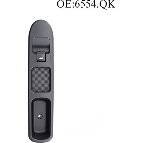 Applicable 6554.QK 6 broches Interrupteur Commande Leve Vitre, Bouton électrique pour Fenêtre pour 207 CC Van SW C3 6554QK (1/5)