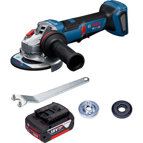 Bosch GWS 18V-11 PS Akku Winkelschleifer 18 V 125 mm Brushless + 1x Akku 5,0 Ah - ohne Ladegerät