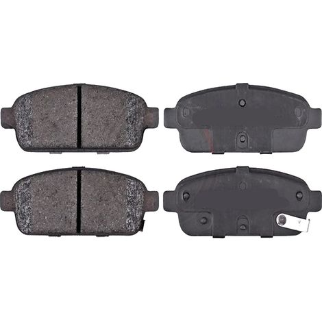 KIT PASTIGLIE FRENO POSTERIORI compatibile con OPEL ZAFIRA TOURER C (P12) / PASTIGLIE FRENANTI AUTO OEM P 59 080  P 59 087, / SOSTITUZIONE DIRETTA / BASSA POLVERE / SILENZIOSO (1/4)