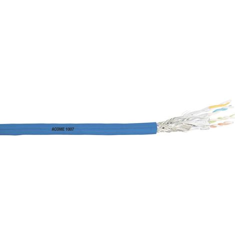 Acome1007 Kat.7 blau 4P S/FTP AWG23 R8146Q-Cca-T1000 1000 Stk