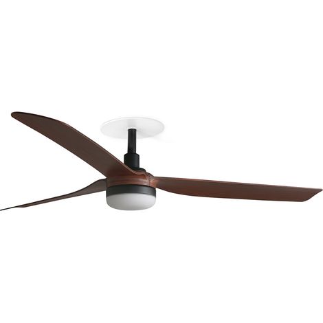 PUNT RECESSED M Ventilatore nero/noce 20W SWT