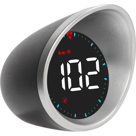 Compteur de vitesse numérique HUD universel pour voiture, camion, bus, camping-car, bateau et moto - Affichage multifonction intelligent (1/5)
