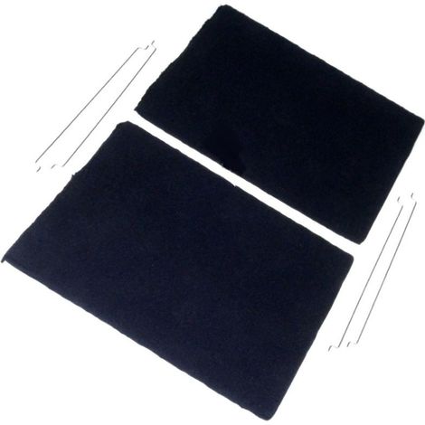 Lot de 2 filtres charbon (00576485 4055385076) Hotte 306347 SIEMENS, AEG, ELECTROLUX