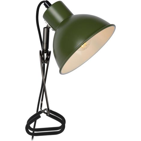MOYS Lampe à pinc.-Vert-1xE27 (1/2)