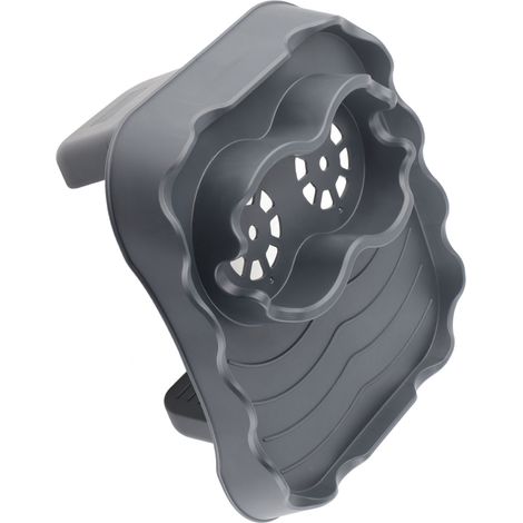 Tablette Adjustable pour Spa avec Clip – Plateau Antidérapant TPU avec Trou de Drainage – 2 Porte-Tasses – pour Bains, Piscines et Jacuzzis – Support Réutilisable