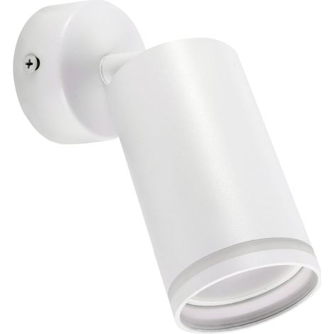Spot applique aluminium orientable blanc applique GU10