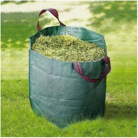 Sac Jardinage 272L avec Poignées - Sac Jardinage Dechets Imperméable - Sacs à déchets de Jardin Pliables, Résistants pour Déchets Végétaux--INHHUB (1/5)