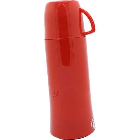 Helios Elegance - Botella aislante (0,75 L), color rojo