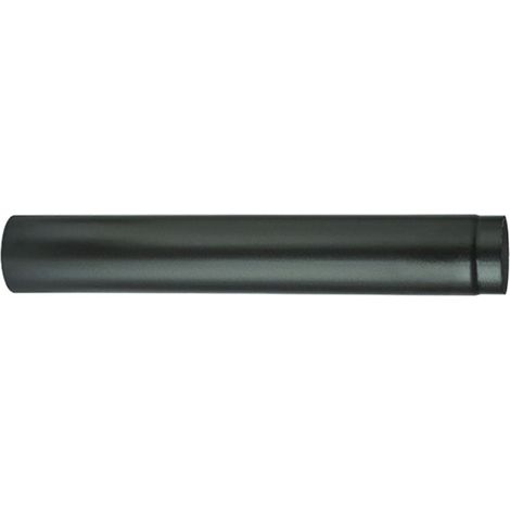 Tubo porcellanato per stufe a legna - Ala Smalto Top - Nero Opaco - Misure: ø mm 140x1000h