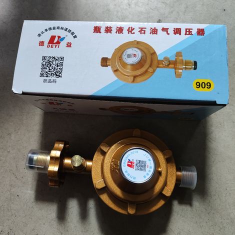 Vanne à fermeture automatique Deyi National Standard pour gaz de pétrole liquéfié domestique, filetage extérieur 0,6 mm, protection antidéflagrante contre les surintensités