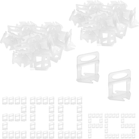 Separadores de baldosas autonivelantes de 3 mm, 200 piezas, tipo T, niveladores de baldosas, separadores de baldosas autonivelantes de PP, insertos niveladores para baldosas de 3 a 12 mm de espesor. (1/5)