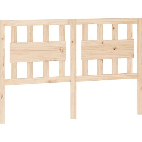 Maison Exclusive - Tête de lit 140,5x4x100 cm Bois massif de pin (1/5)