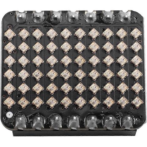 Panneau matriciel LED WS2812B à pixels programmables pour projets d'éclairage DIY XIAO - XIAO-6x10-RGB-Matrix B (1/5)