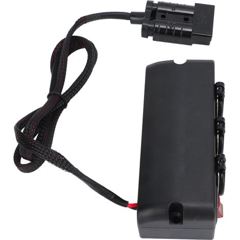 Chargeur adaptateur 50A 600V pour connecteur Anderson, alimentation batterie 3 étages, compatible voiture bateau camping-car (1/5)