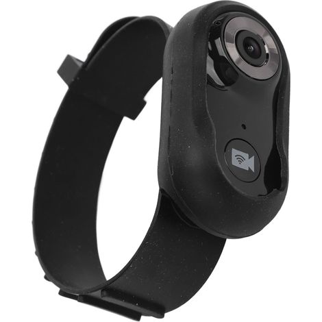 Caméra collier pour chat, grand Angle 120 degrés, enregistrement vidéo HD, suivi de chien, magnétique pour l'équitation intérieure et extérieure, noir (1/5)