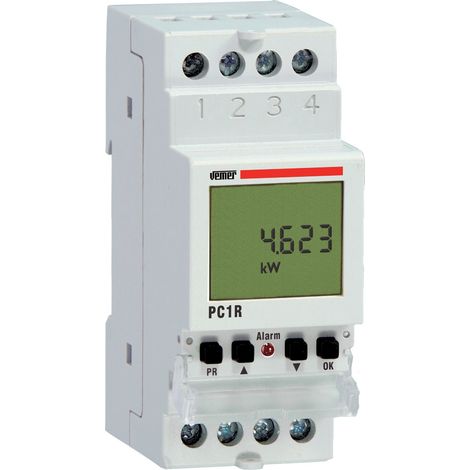 Centralina Controllo Carichi su Guida DIN 1 Carico Vemer VE475000 PC1R