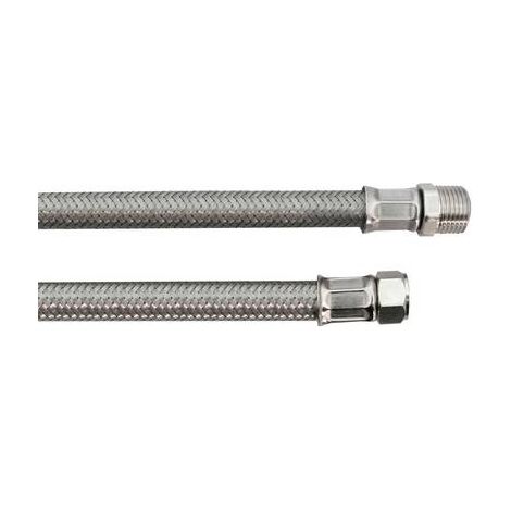 FLESSIBILE INOX MODELLO GIGANTE CM. 30 Misura: FF 1/2 x 1/2