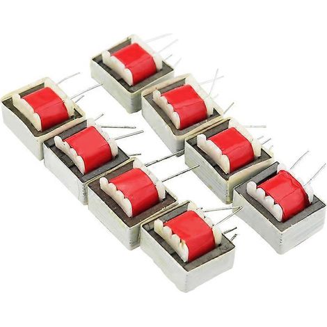 10 transformateurs audio EI14 600:600 ohms (1/5)