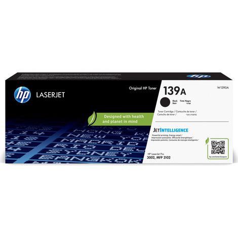 HP LaserJet Cartuccia Toner Nero Originale 139A (1/4)