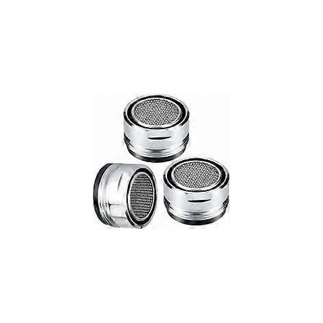Kit de remplacement d'aérateur de robinet pour accessoires d'évier 15"/16" (24 mm), aérateur à haut débit, compatible avec les aérateurs de robinet d'évier, filetage extérieur M24. (1/5)