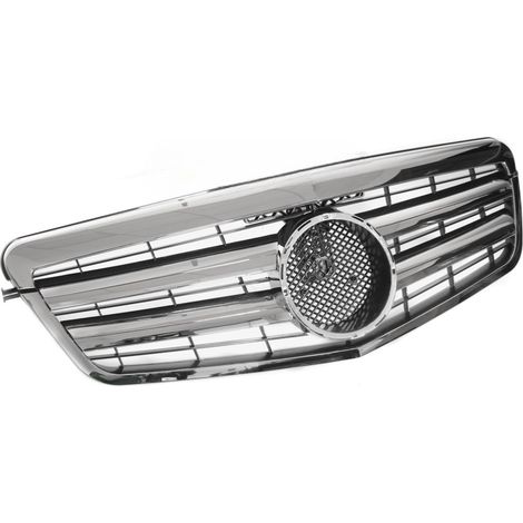 Grille calandre Mercedes classe E W212 de 2009 a 2013 Chrome-42695332 (1/4)