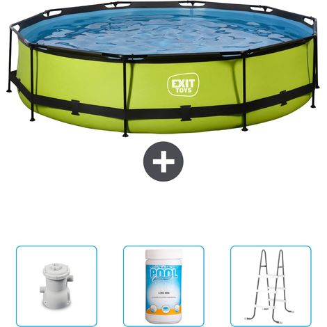 Exit-toys Piscine Exit Ronde - 360x76 cm - 4-pièces SCB96 (1/4)