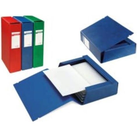 SEI Rota Archivio 3L 120 scatola per la conservazione di documenti Cartoncino, Cloruro di polivinile (PVC) Blu (1/2)