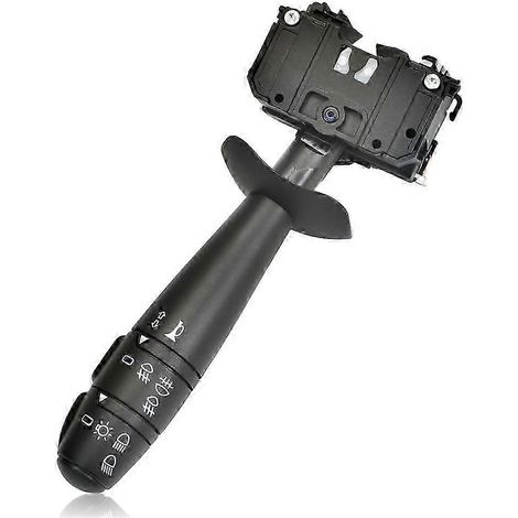 Compatible avec les modèles Twingo 2 (2007-2014) : commodo de phares au volant (référence 7701072110). (1/5)