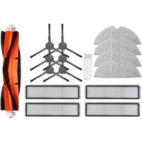 Accessoire Aspirateur Robot - Filtre Hepa - Chiffon Nettoyage - Brosse Latérale - Pour Dreame D9 Max Bot L10 Pro - Lot de 16 Pièces (1/4)