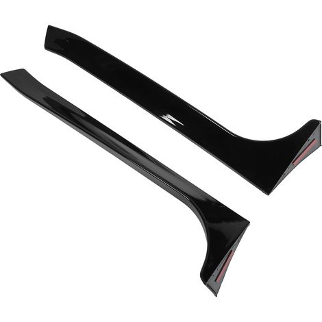 Heckscheibenspoiler, glänzend schwarz, links und rechts, ABS, hitzebeständiges Ersatzteil für GTR 2008-2013 (1/5)