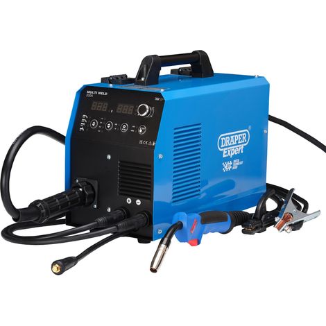 3-in-1 Multi-Process Welding Machine, 200A Digital TIG, MIG, and Stick Welder (Model 70043) (1/5)