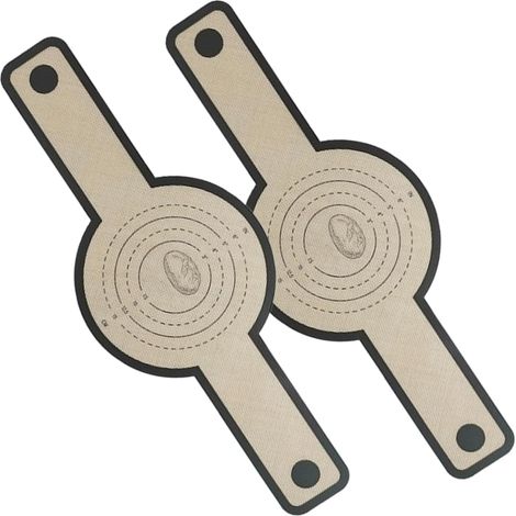 MAGICLULU 2 Pièces Tapis De Cuisson Pour Friteuse À Tapis De Fronde À Pour La Cuisson Tapis De Cuisson En Fronde À Tapis À Réutilisables Ustensiles De Cuisson En Silicone Tapis De'-'- (1/5)