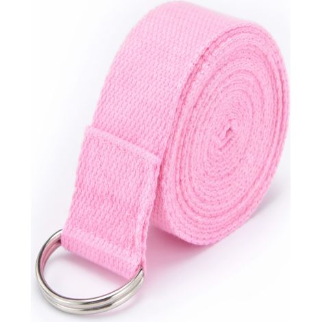 Sangle de yoga rose 183 x 3.8 cm (1/5)