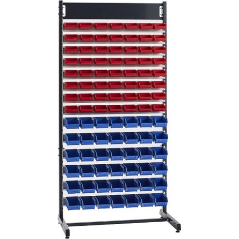PROVOST - Porte-bacs fixe Kombineo - Structure métallique fixe pour organisation de petites pièces