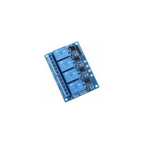 5V DC 4-Kanal-Relaismodul mit Optokoppler für Mega 2560 1280 DSP Arm PIC AVR STM32 Raspberry Pi - Crezuo (1/4)
