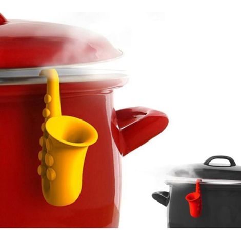 Ahlsen Repose Cuillère en Silicone,2PCS Porte-Cuillère de Cuisine en Silicone Porte Cuillère Silicone Pose Ustensile Silicone Femeo (1/4)