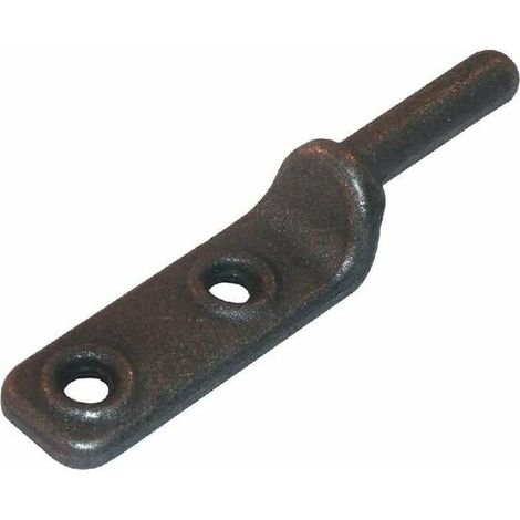 Pivot axe de charnière pour panneau latéral 63 x 16mm à visser Fixation Porte Portail Volet Solide Attelage Gond (1/2)