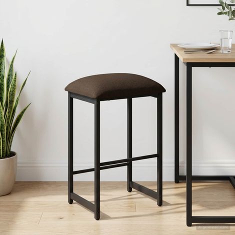 vidaXL Tabouret de bar Taupe 40 x 32 x 64 cm Bois d'ingénierie (1/5)