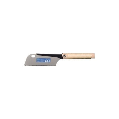 Japonais Scie/Scie fine Mini Dozuki Longueur de lame 150mm Longueur totale 370mm Manche en rotin droit (1/2)