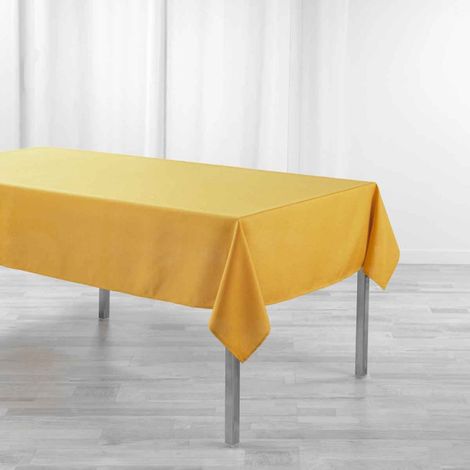 Nappe Enduit "Newton" 140x250cm Moutarde (1/3)
