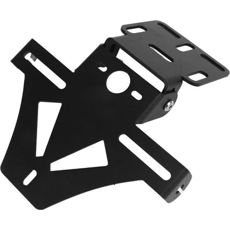 Jeffergarden Support de plaque d'immatriculation en aluminium pour éliminateur de moto support de feu de signalisation arrière pour CB650R CBR650R-DOU