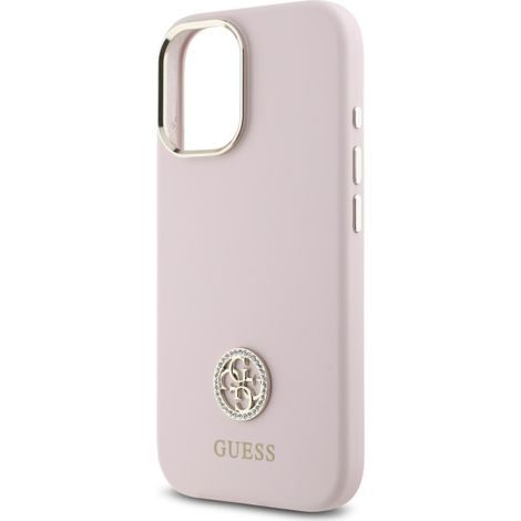 Cover posteriore Guess per iPhone 16 - rosa chiaro (1/5)
