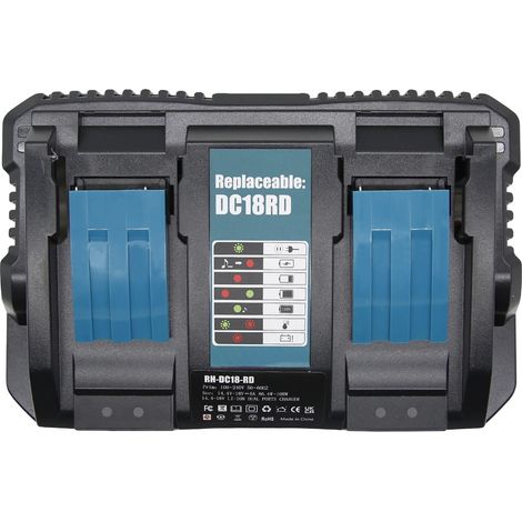Batterie, 9000mAh Kapazität, kompatibel mit verschiedenen Makita-Werkzeugen, 6A Ladegerät (1/2)