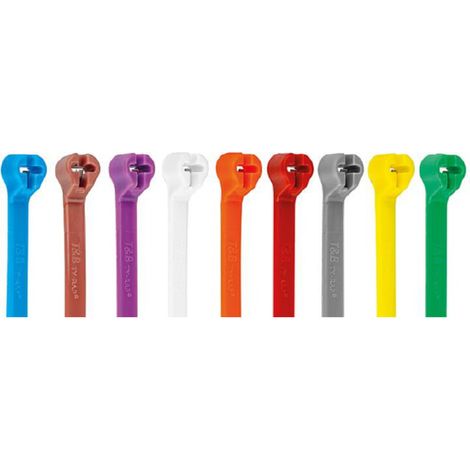 Thomas & Betts Kabelbinder TY25M-6 4,8x186mm blau 1000 Stk