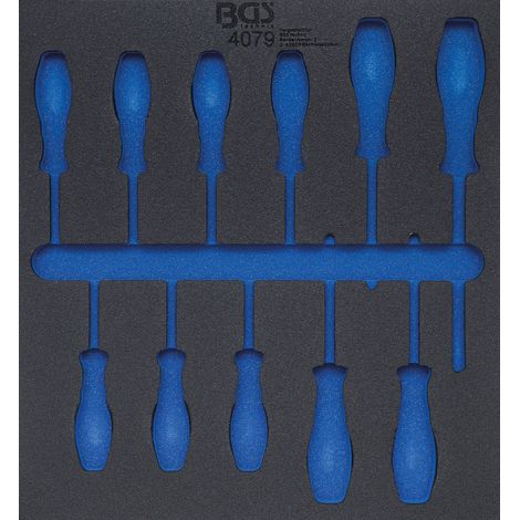 Inserto carro taller bgs technic modelo 4079 negro espuma