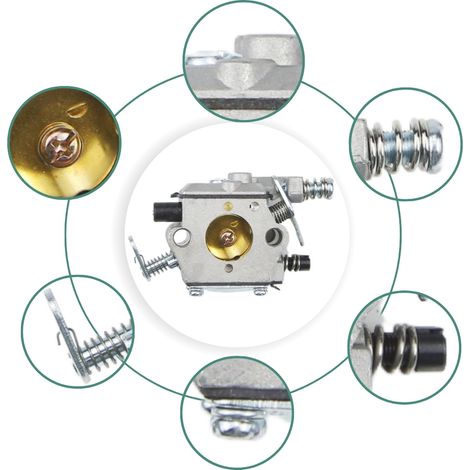Carburetor for chainsaws MS210, MS230 and MS250, accessories WT-286 and WT-215, part number 11231200605--DTEKGAZ