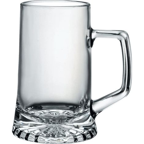 Bormioli Rocco 133640337 - Boccale da birra, 510 ml, in vetro, trasparente, 6 pezzi (1/3)